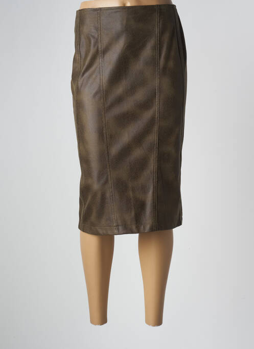 Fustă midi verde GRIFFON femeie