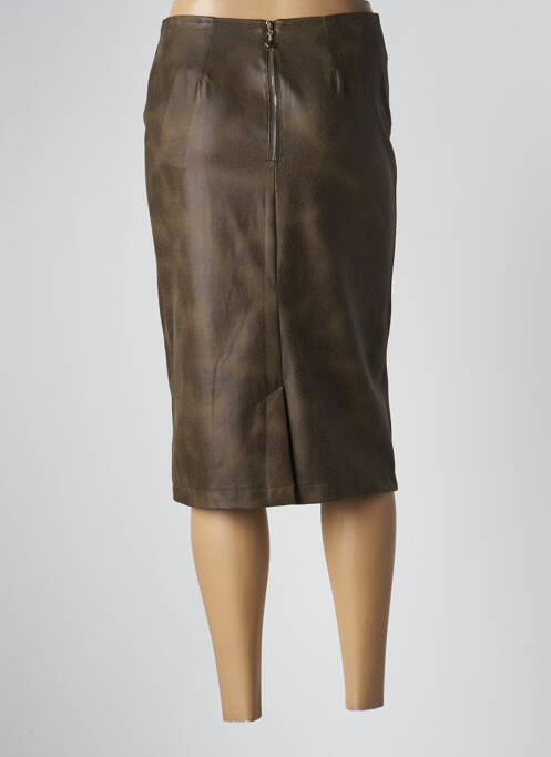 Fustă midi verde GRIFFON femeie