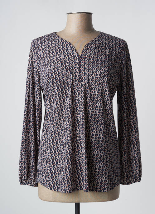 Top albastru GEVANA femeie