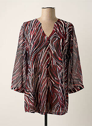 Tunică mâneci lungi roșu JULIE GUERLANDE femeie