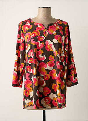 Tunică mâneci lungi maro CISO femeie