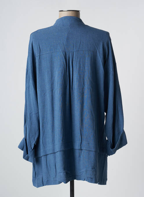 Tunică mâneci lungi albastru FRANCK ANNA femeie