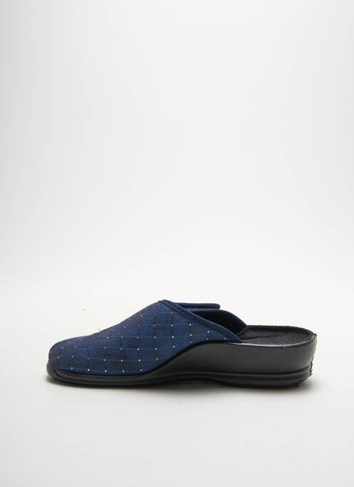 Papuci/Pantofi de casă albastru FLORETT femeie