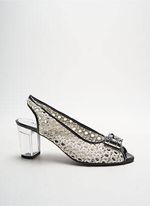 Sandale/Pantofi decupați alb AZUREE femeie