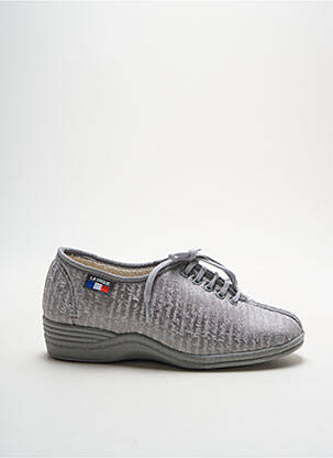 Papuci/Pantofi de casă gri LA VAGUE femeie