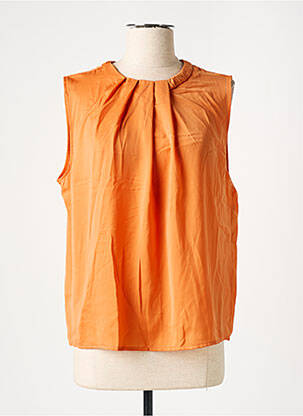 Top portocaliu ZARA femeie