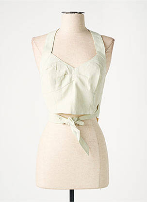 Top verde ANNE CEYLAC femeie