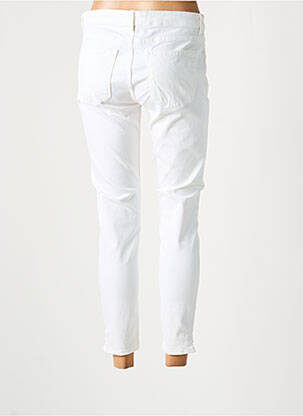 Pantalon 7/8 elasticitate mărime normală bej ZARA femeie