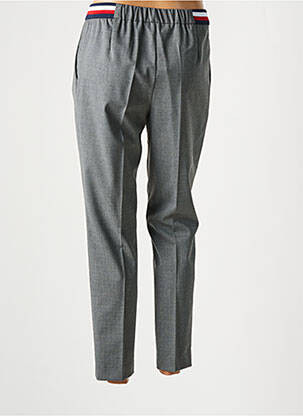 Pantalon slim talie elastică mărime normală gri TOMMY HILFIGER femeie
