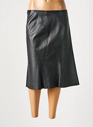 Fustă midi negru MANGO femeie