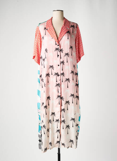 Rochie lungă albastru ME369 femeie