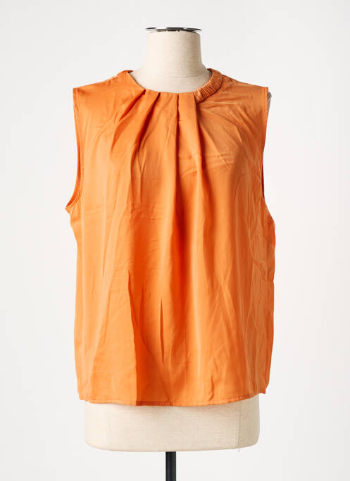 Top portocaliu ZARA femeie