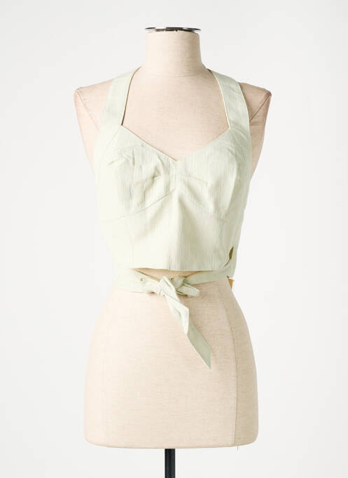 Top verde ANNE CEYLAC femeie