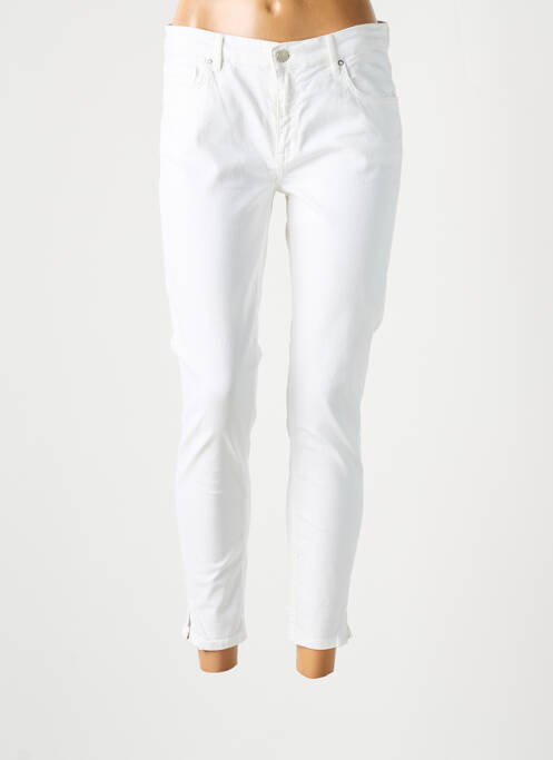 Pantalon 7/8 bej ZARA femeie