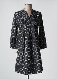 Rochie scurtă mâneci lungi mâneci lungi negru KALI YOG femeie
