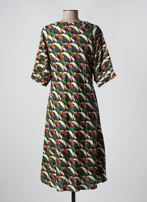 Rochie midi verde KALI YOG femeie