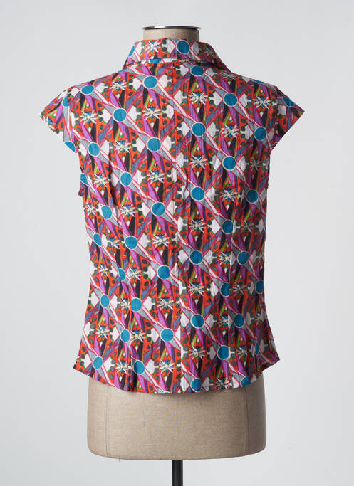 Cămașă mâneci scurte mâneci scurte violet KALI YOG femme