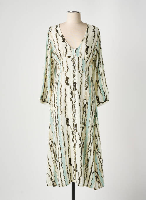 Rochie lungă bej STORIATIPIC femeie