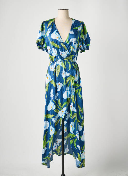 Rochie lungă albastru MC2 SAINT BARTH femeie