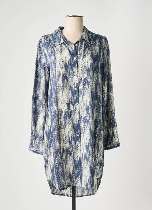 Tunică mâneci lungi albastru STORIATIPIC femeie