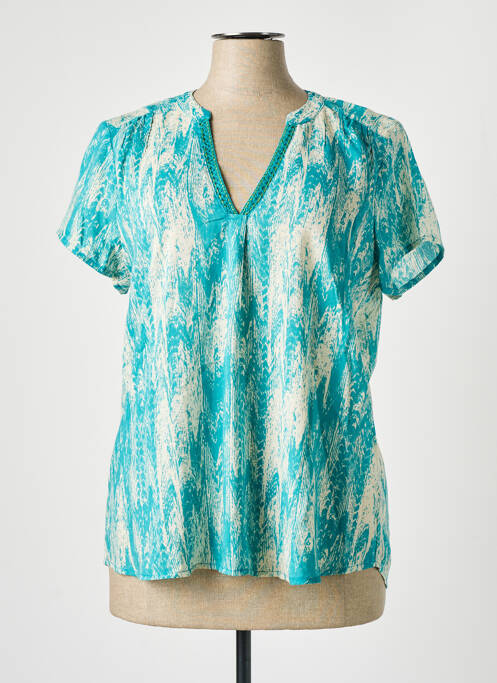 Top albastru STORIATIPIC femeie