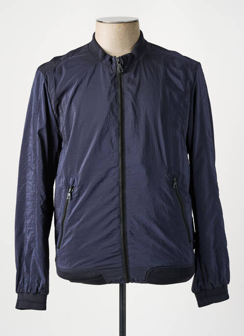 Jachetă vânt albastru SSEINSE bărbat