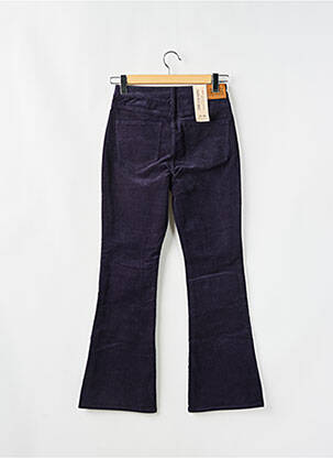 Pantalon evazat elasticitate talie înaltă albastru SCOTCH & SODA femeie