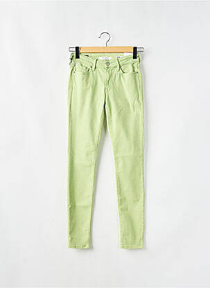 Pantalon slim conic mărime normală verde REPLAY femeie