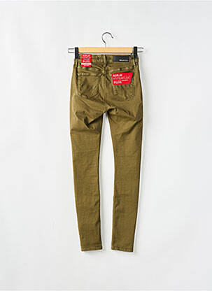 Pantalon slim conic mărime normală verde REPLAY femeie