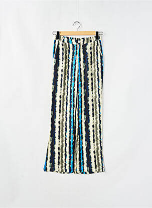 Pantalon evazat bej STORIATIPIC femeie