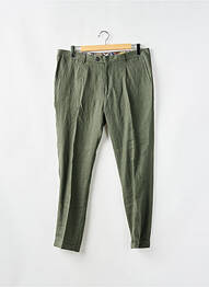 Pantalon chino țesătură melanj mărime normală verde MANUEL RITZ homme