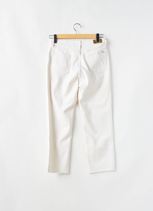 Blugi cu croială dreaptă alb REIKO femeie