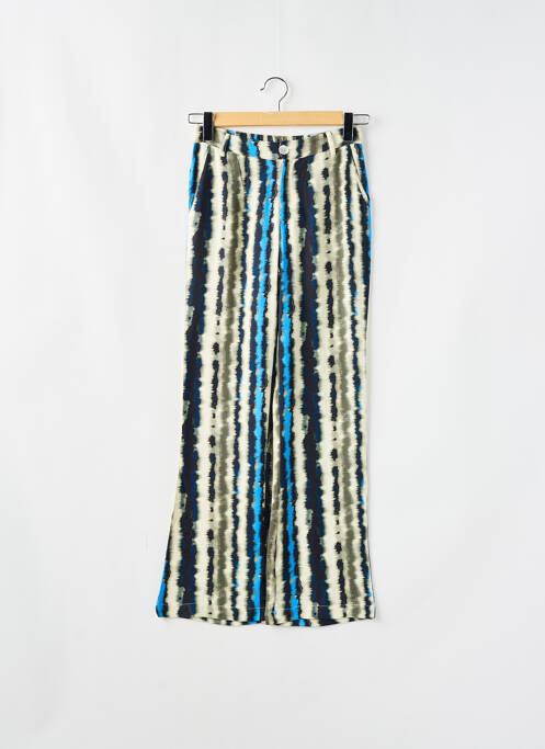 Pantalon evazat bej STORIATIPIC femeie