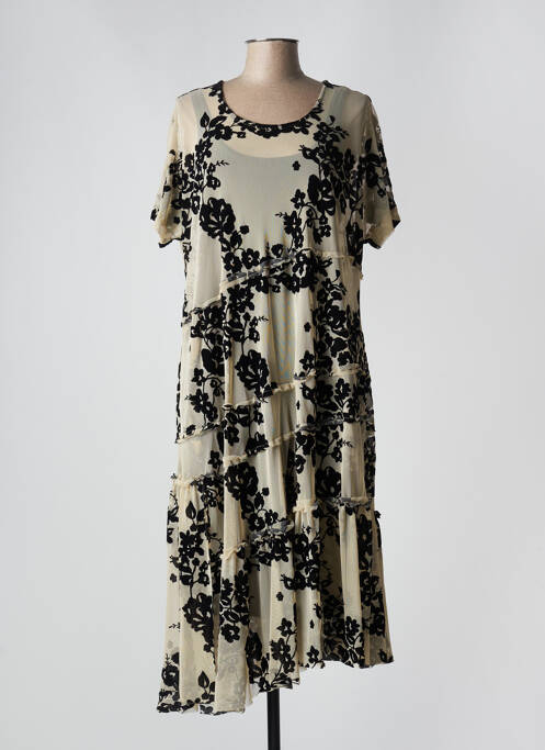 Rochie midi bej ALEMBIKA femeie