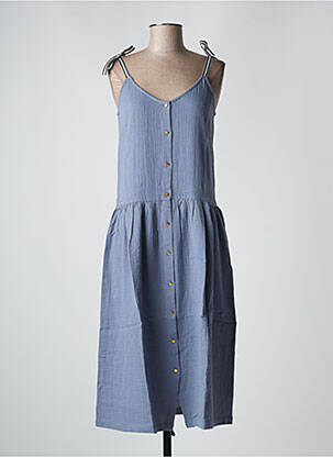 Rochie midi albastru PETITE LUCETTE femeie