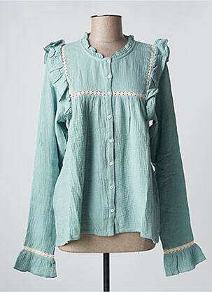 Cămașă verde PETITE LUCETTE femeie