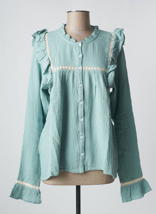 Cămașă verde PETITE LUCETTE femeie