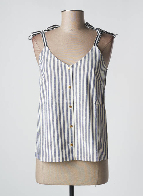 Top albastru PETITE LUCETTE femeie