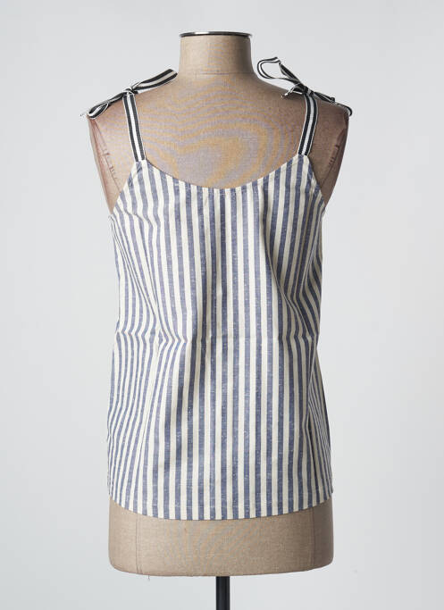 Top albastru PETITE LUCETTE femeie