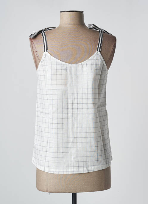 Top alb PETITE LUCETTE femeie