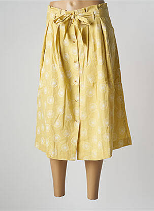 Fustă midi galben PETITE LUCETTE femeie