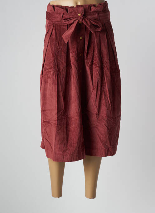 Fustă midi maro PETITE LUCETTE femeie