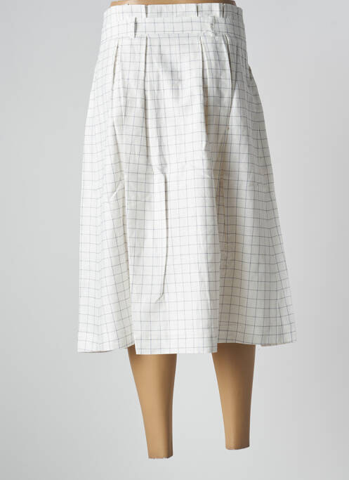 Fustă midi alb PETITE LUCETTE femeie