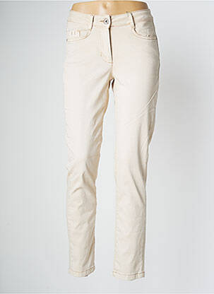 Pantalon slim bej CECIL femeie