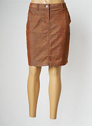 Fustă scurtă maro CECIL femeie