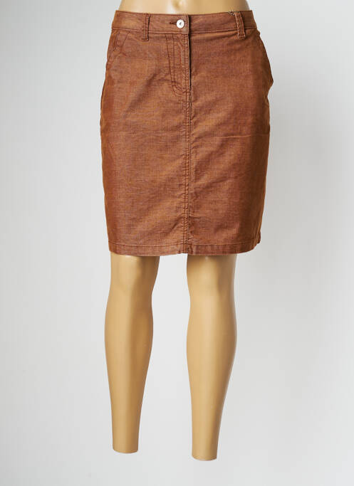 Fustă scurtă maro CECIL femeie