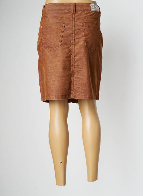 Fustă scurtă maro CECIL femeie