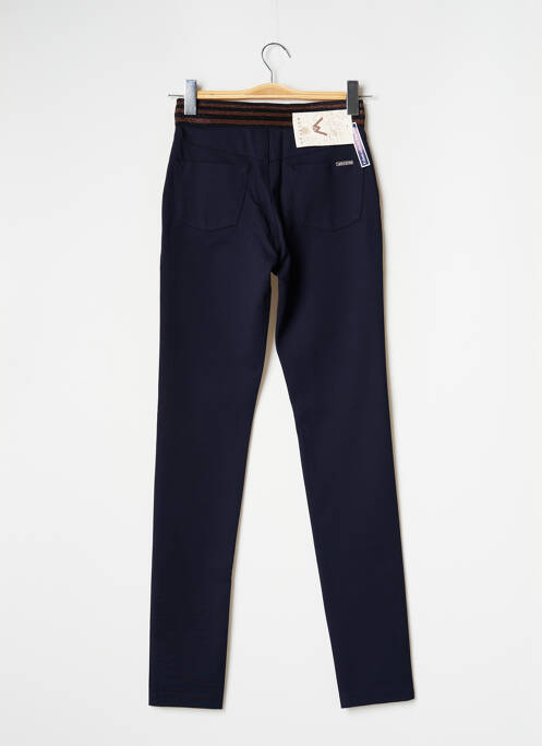 Pantalon slim albastru WALTRON femeie