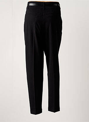 Pantalon drept elasticitate mărime normală negru CREAM femeie