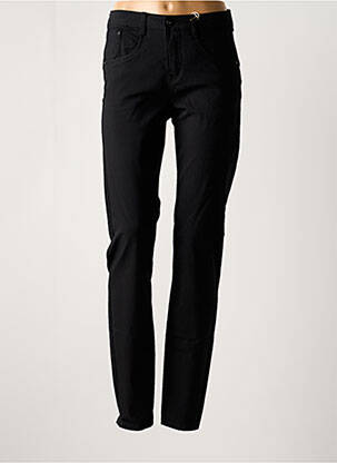 Pantalon slim talie înaltă talie înaltă negru CREAM femeie